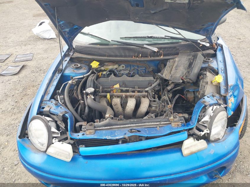 1998 Plymouth Neon Competition/Highline VIN: 1P3ES42Y5WD561628 Lot: 43539590