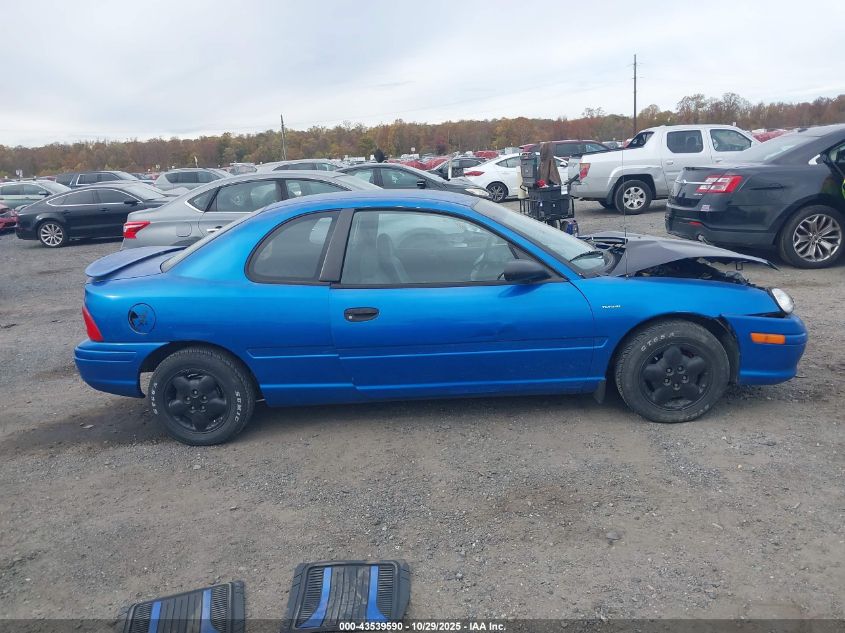 1998 Plymouth Neon Competition/Highline VIN: 1P3ES42Y5WD561628 Lot: 43539590