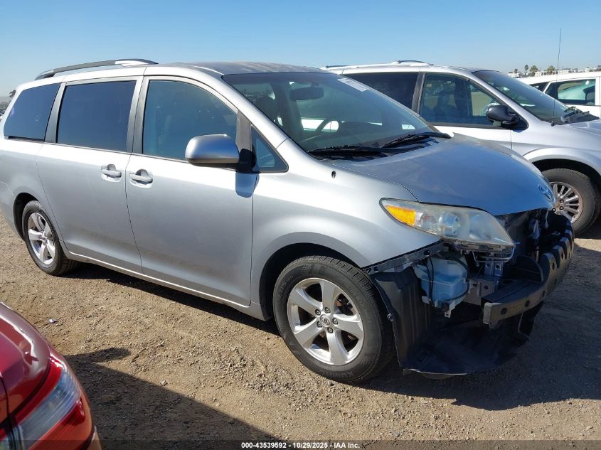 TOYOTA SIENNA LE V6 8 PASSENGER