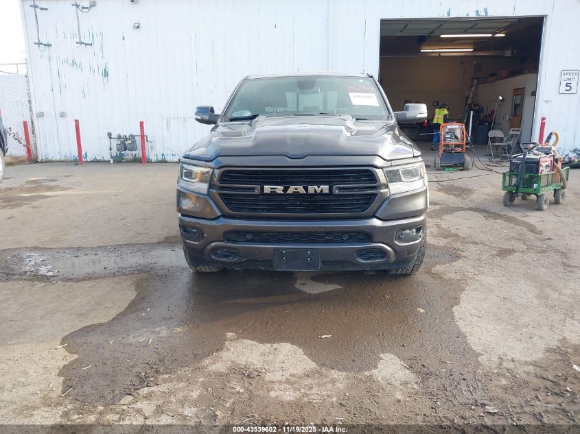 2019 Ram 1500 Laramie 4X4 5'7 Box VIN: 1C6SRFJT5KN925171 Lot: 43539602