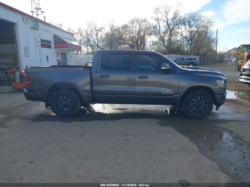 2019 Ram 1500 Laramie 4X4 5'7 Box VIN: 1C6SRFJT5KN925171 Lot: 43539602