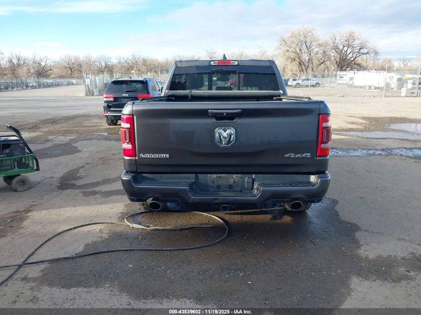 2019 Ram 1500 Laramie 4X4 5'7 Box VIN: 1C6SRFJT5KN925171 Lot: 43539602