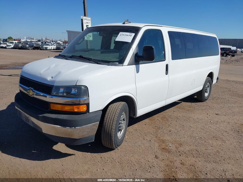 2017 CHEVROLET EXPRESS 3500 LT 1GAZGPFGXH1138112