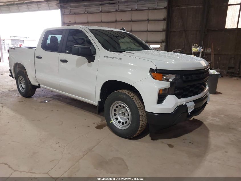 CHEVROLET SILVERADO 1500 4WD SHORT BED WT/4WD STANDARD BED WT