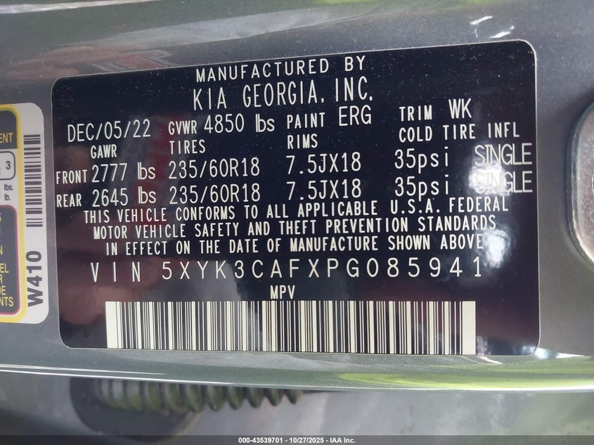 2023 KIA SPORTAGE EX 5XYK3CAFXPG085941