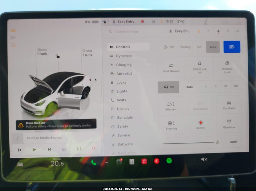 2024 Tesla Model Y Long Range Dual Motor All-Wheel Drive/Rwd VIN: 7SAYGDED2RF170346 Lot: 43539714
