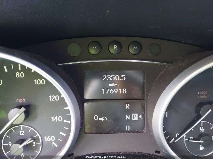 2007 Mercedes-Benz Ml 350 4Matic VIN: 4JGBB86E27A276314 Lot: 43539748