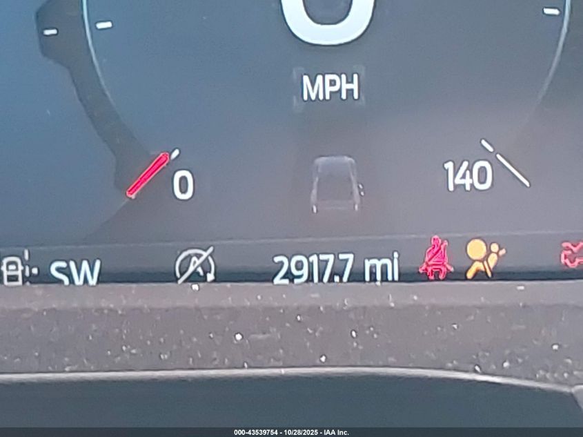 2025 Ford F-150 Raptor VIN: 1FTFW1RG1SFB87313 Lot: 43539754