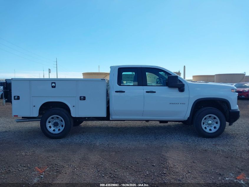 2025 Chevrolet Silverado 3500Hd 4Wd Long Bed Work Truck VIN: 1GB5KSE75SF136081 Lot: 43539863