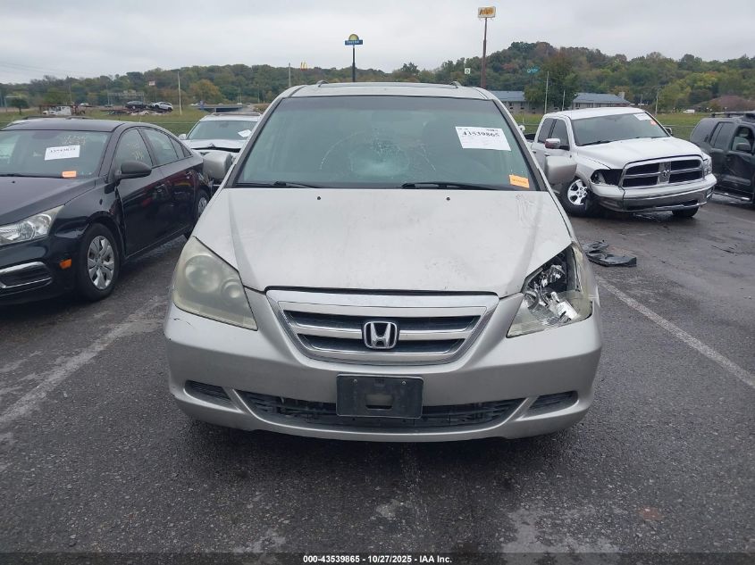 2007 Honda Odyssey Ex-L VIN: 5FNRL38637B129841 Lot: 43539865