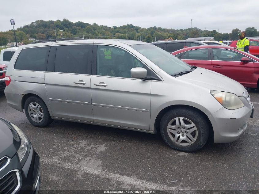2007 Honda Odyssey Ex-L VIN: 5FNRL38637B129841 Lot: 43539865