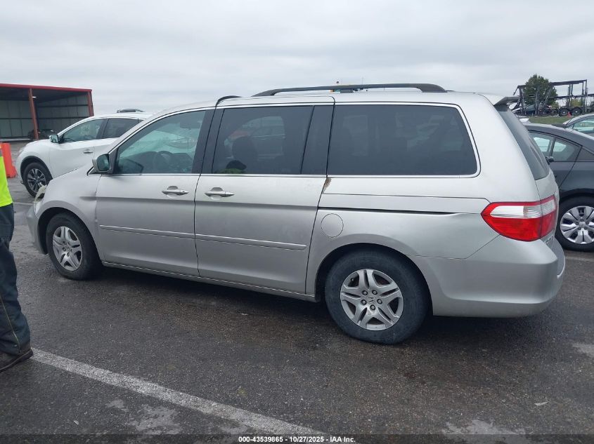2007 Honda Odyssey Ex-L VIN: 5FNRL38637B129841 Lot: 43539865