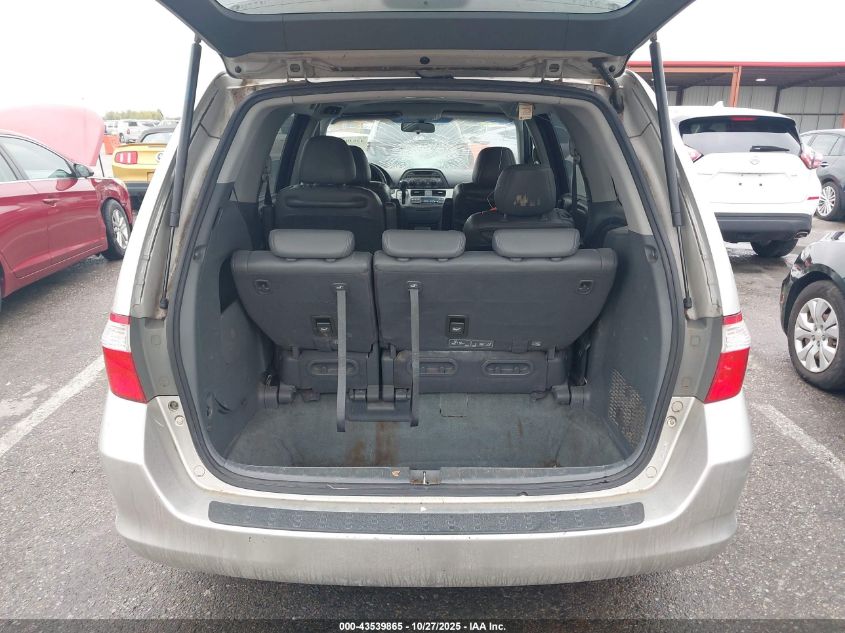 2007 Honda Odyssey Ex-L VIN: 5FNRL38637B129841 Lot: 43539865