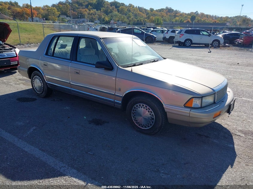 1P3XA5639MF675939 1991 Plymouth Acclaim Le auction photo 1