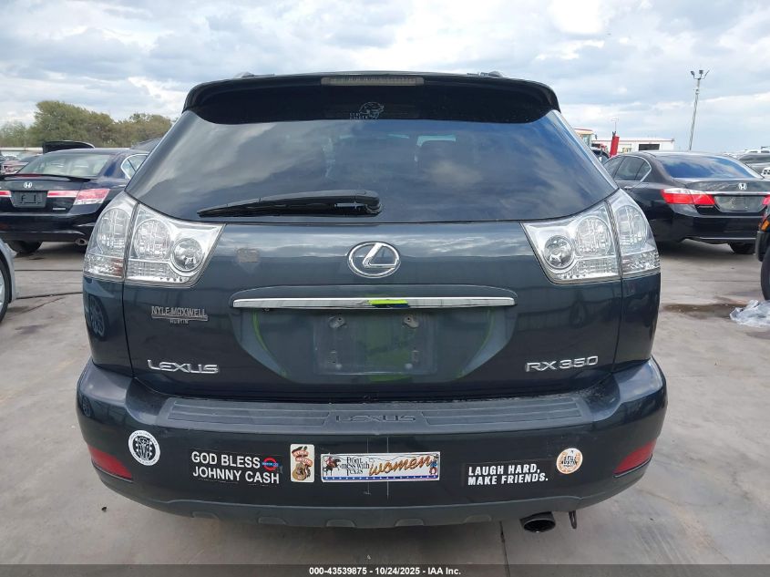 2008 Lexus Rx 350 VIN: 2T2GK31UX8C050610 Lot: 43539875