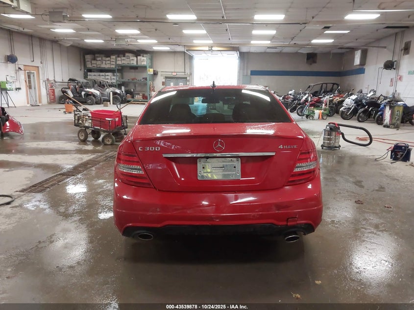 2013 MERCEDES-BENZ C 300 SPORT 4MATIC WDDGF8AB3DA792016