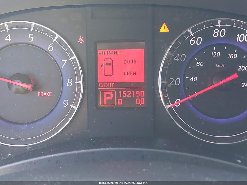 2010 Infiniti Ex35 Journey VIN: JN1AJ0HPXAM700186 Lot: 43539929