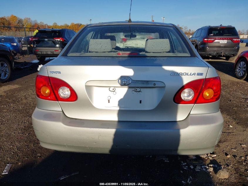 2004 Toyota Corolla Le VIN: JTDBR32EX42044543 Lot: 43539991