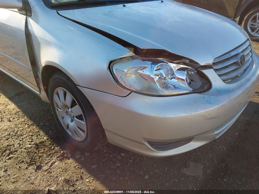 2004 Toyota Corolla Le VIN: JTDBR32EX42044543 Lot: 43539991