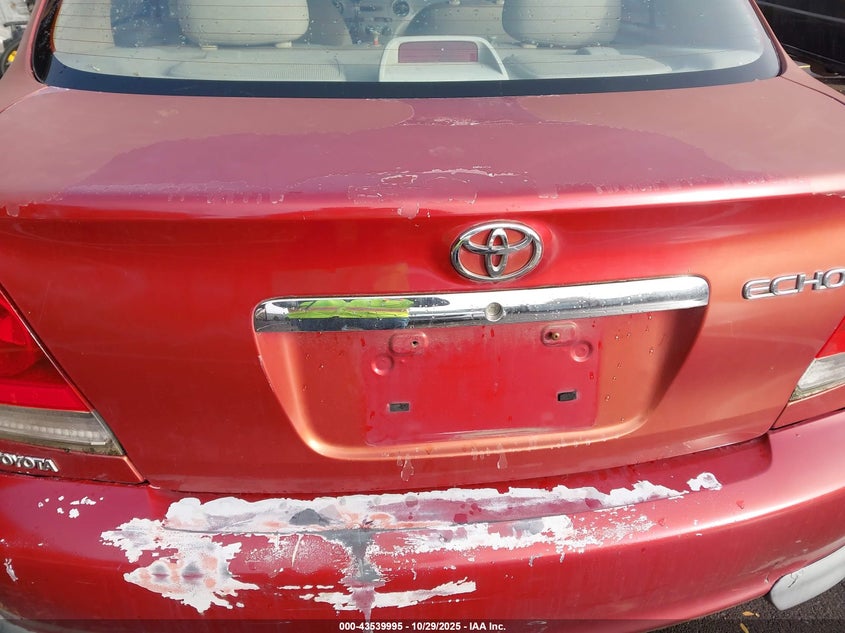 2003 Toyota Echo VIN: JTDBT123030282111 Lot: 43539995