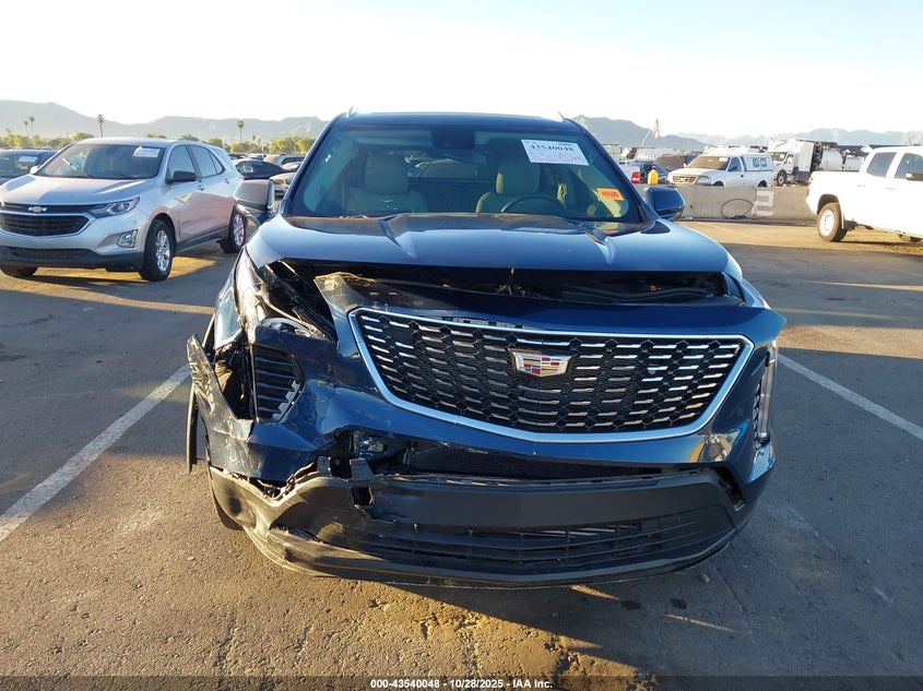 2022 Cadillac Xt4 Fwd Luxury VIN: 1GYAZAR47NF106384 Lot: 43540048