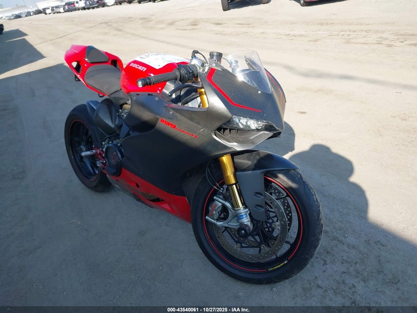 ZDM14BPW1CB001783 2012 Ducati Superbike 1199 Panigale/S auction photo 1
