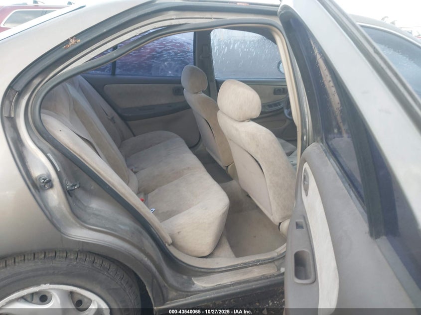 1999 Nissan Altima Gle/Gxe/Se/Se-L/Xe VIN: 1N4DL01D4XC201862 Lot: 43540065