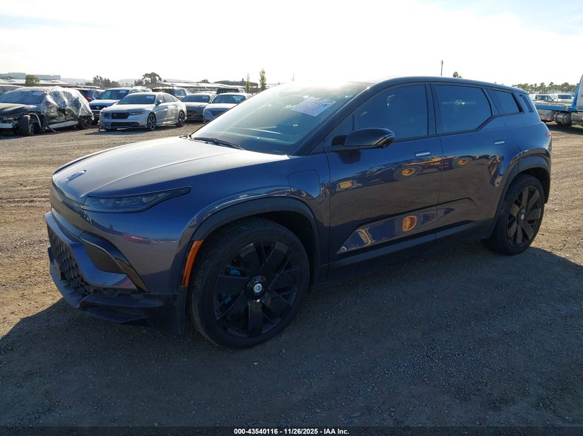 Vin: vcf1ebu28pg007924, lot: 44035142, fisker ocean extreme 20232