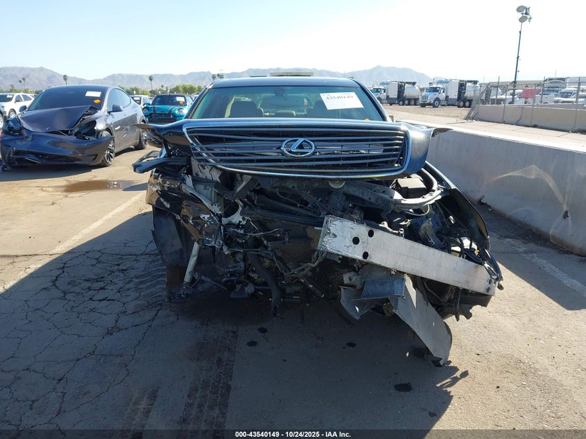 2003 Lexus Ls 430 VIN: JTHBN30F030117855 Lot: 43540149