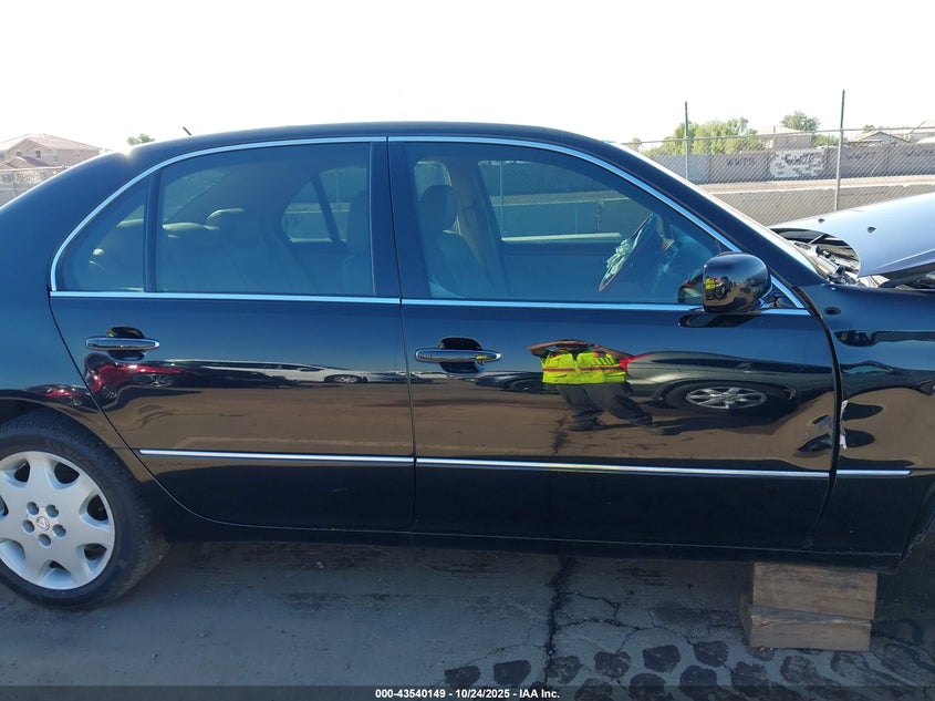 2003 Lexus Ls 430 VIN: JTHBN30F030117855 Lot: 43540149