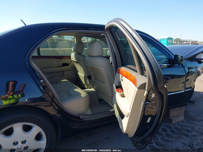 2003 Lexus Ls 430 VIN: JTHBN30F030117855 Lot: 43540149