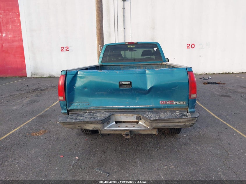 1997 GMC Sierra 2500 Hd Sl VIN: 1GTGC29R2VE548739 Lot: 43540206