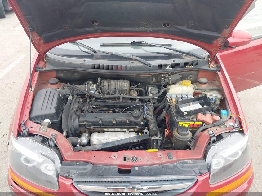 2006 Chevrolet Aveo Ls VIN: KL1TD66666B564787 Lot: 43540220