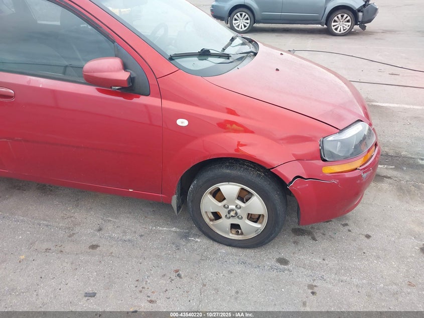 2006 Chevrolet Aveo Ls VIN: KL1TD66666B564787 Lot: 43540220