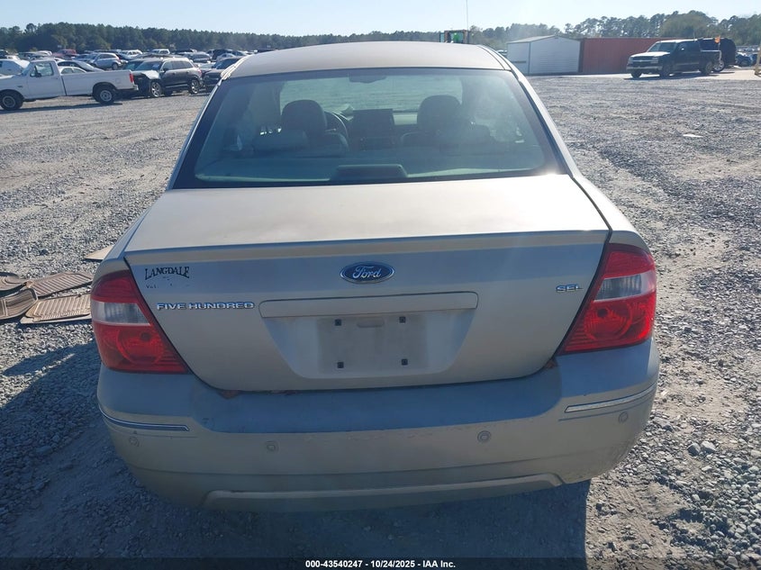 2005 Ford Five Hundred Sel VIN: 1FAHP24195G105475 Lot: 43540247