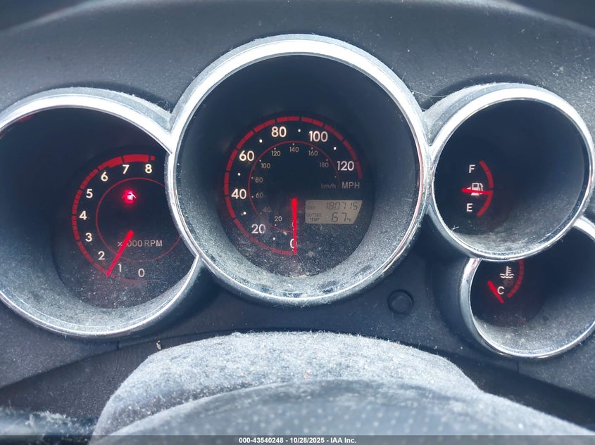 2006 Pontiac Vibe VIN: 5Y2SL65886Z462540 Lot: 43540248