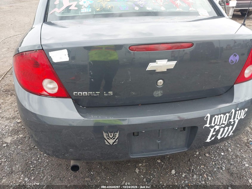 2008 Chevrolet Cobalt Ls VIN: 1G1AK58F687290485 Lot: 43540297
