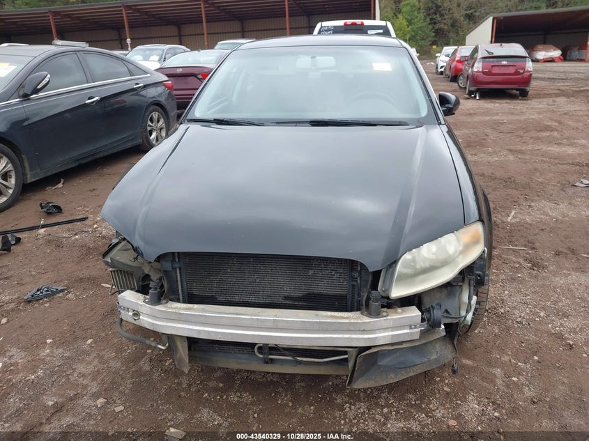 2006 Audi A4 2.0T VIN: WAUAF78EX6A039433 Lot: 43540329