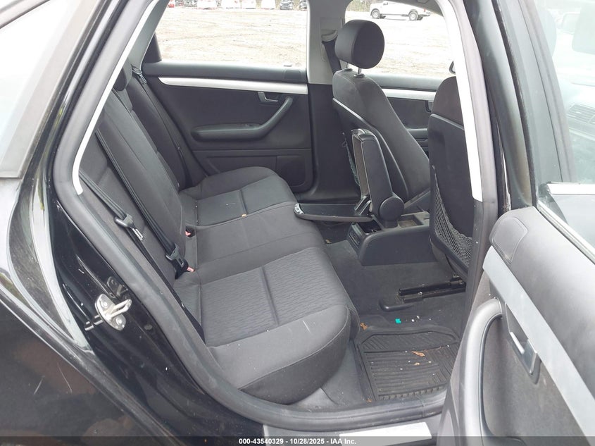 2006 Audi A4 2.0T VIN: WAUAF78EX6A039433 Lot: 43540329