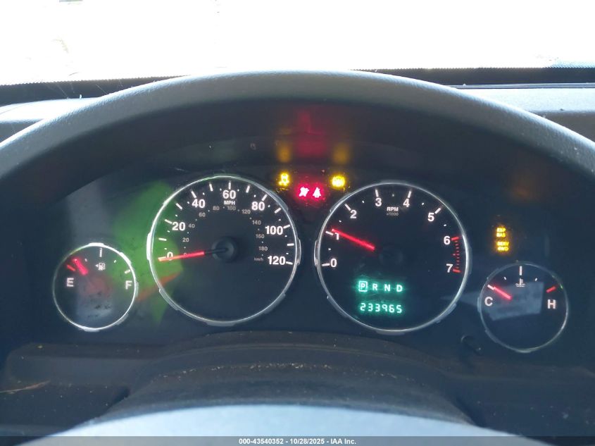 2009 Jeep Liberty Sport VIN: 1J8GN28K59W544806 Lot: 43540352