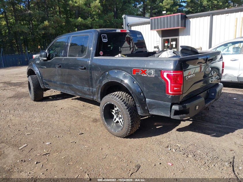 2015 FORD F150 LARIAT 1FTEW1EFXFB26072