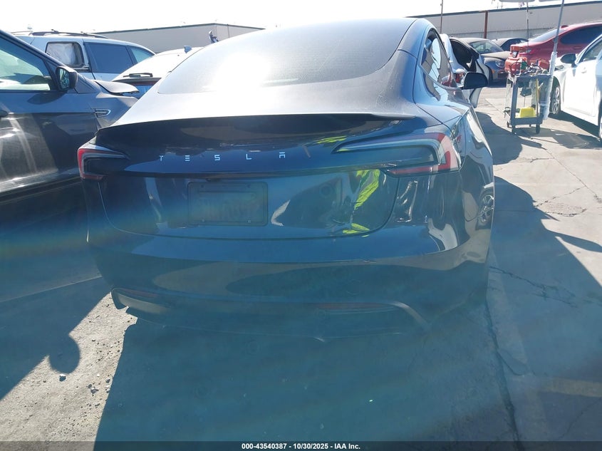 2024 Tesla Model 3 Performance All-Wheel Drive VIN: 5YJ3E1ET8RF835947 Lot: 43540387
