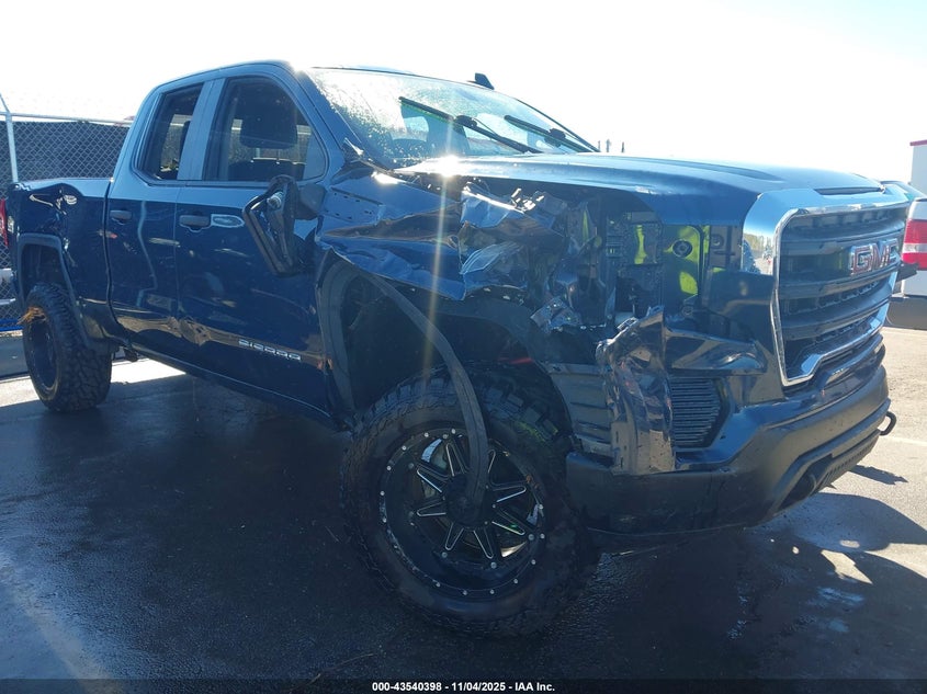 2021 GMC SIERRA 1500 4WD  STANDARD BOX - 1GTR9AEH4MZ227372