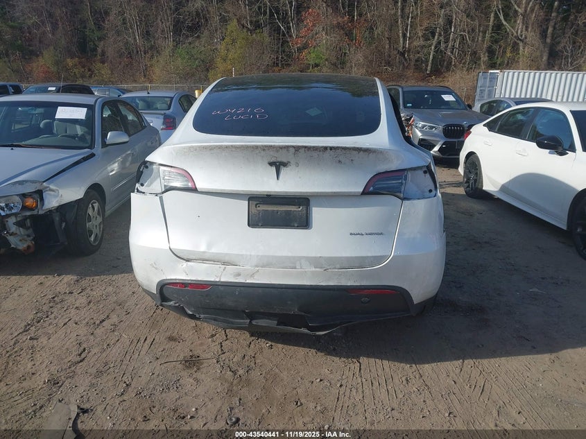 2023 Tesla Model Y Awd/Long Range Dual Motor All-Wheel Drive VIN: 7SAYGDEE6PA080216 Lot: 43540441