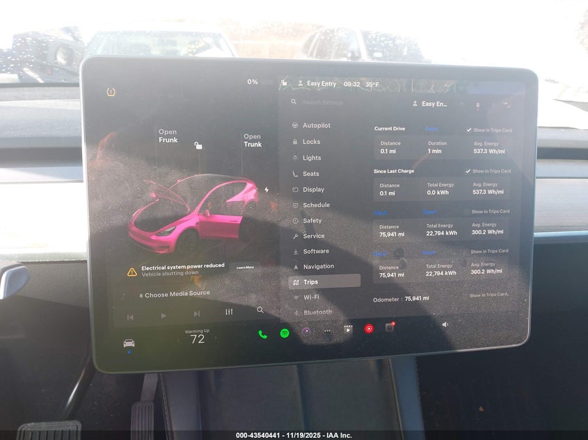 2023 Tesla Model Y Awd/Long Range Dual Motor All-Wheel Drive VIN: 7SAYGDEE6PA080216 Lot: 43540441