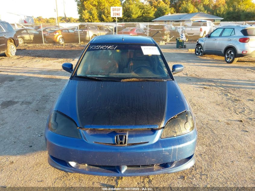 2003 Honda Civic Hybrid VIN: JHMES96653S007064 Lot: 43540461