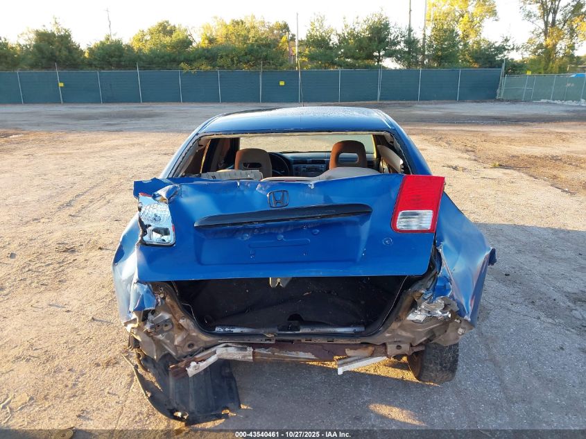 2003 Honda Civic Hybrid VIN: JHMES96653S007064 Lot: 43540461