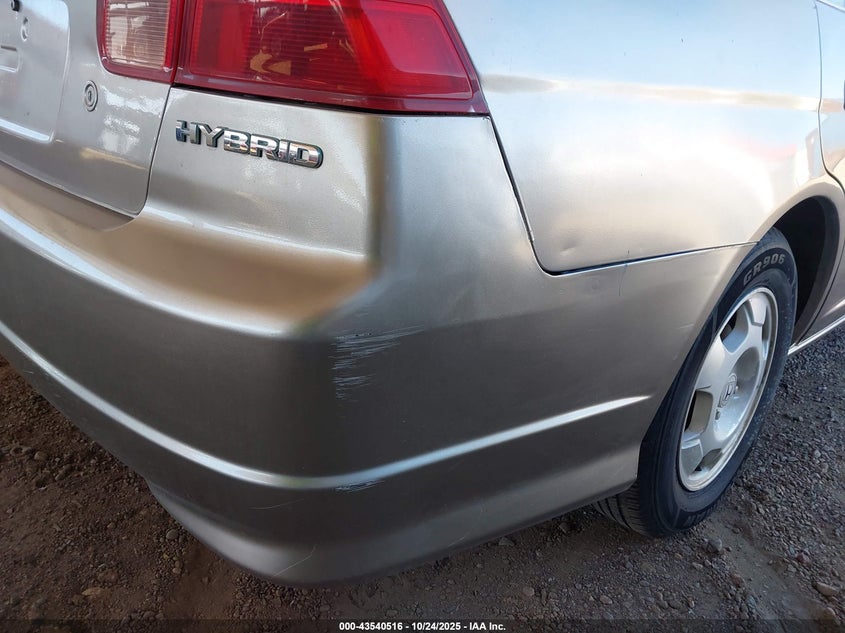 2004 Honda Civic Hybrid VIN: JHMES96674S020223 Lot: 43540516