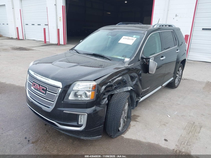 Vin: 2gkflre39g6229467, lot: 44035565, gmc terrain denali 20162