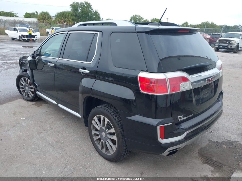 Vin: 2gkflre39g6229467, lot: 44035565, gmc terrain denali 20163